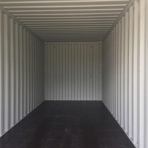 20-Fuß Seecontainer Schwarz - Erste Reise Neuwertig – Image 2