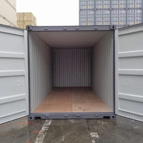 20-Fuß Seecontainer Grau - Erste Reise | Neuwertig – Image 2