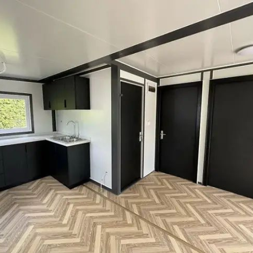 Mobiler Container mit 2 Zimmern und Küche | 5860x6220mm – Image 3