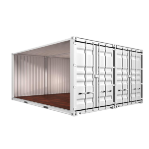 Container-Fertiggarage mit Rolltor | 28m² Stellfläche