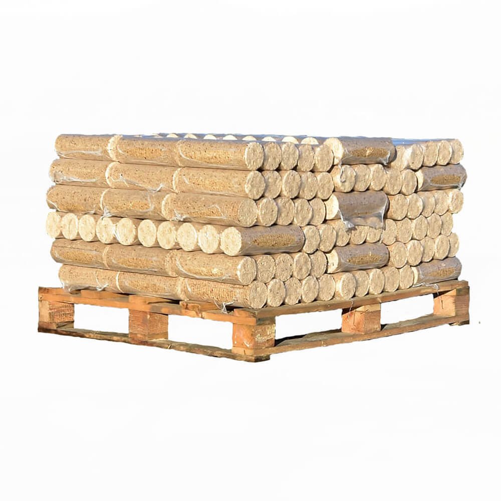 AE Bricchette di legno – mezza pallet - immagine 1
